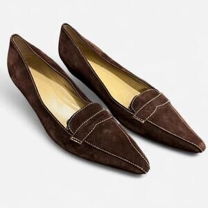 *VINTAGE* Early 2000s J.Crew Made in Italy Genuine Suede Loafers